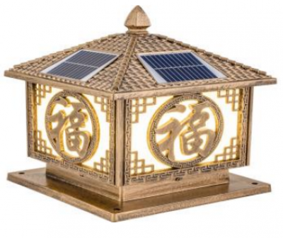 ĐÈN TRỤ CỔNG NLMT P300 