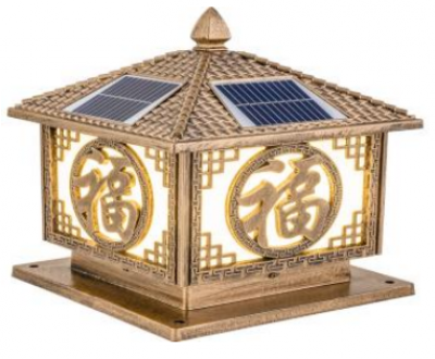 ĐÈN TRỤ CỔNG NLMT P400 